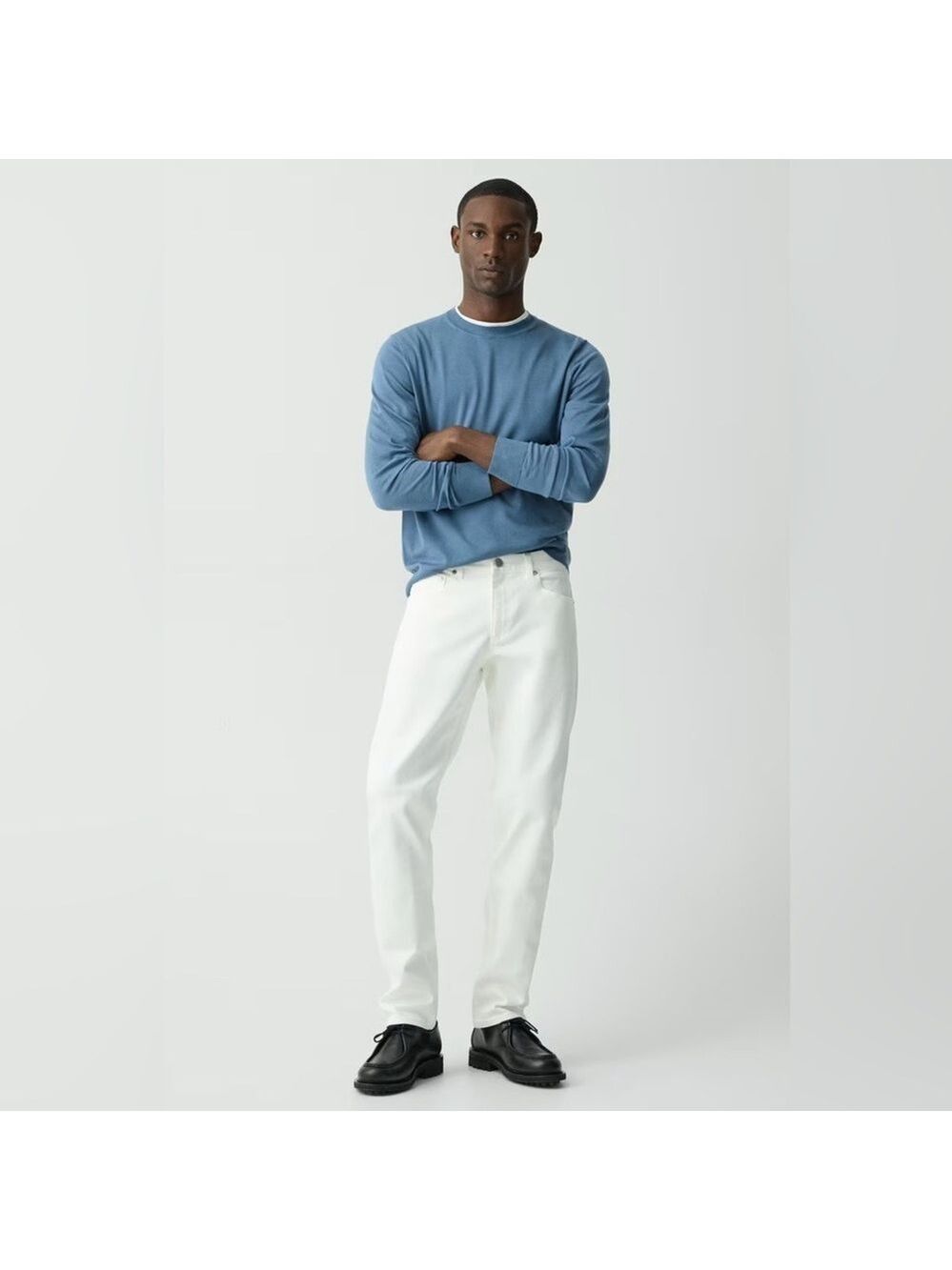 Theory Men’s Raffi Slim Straight Leg White Denim Jeans SZ 32